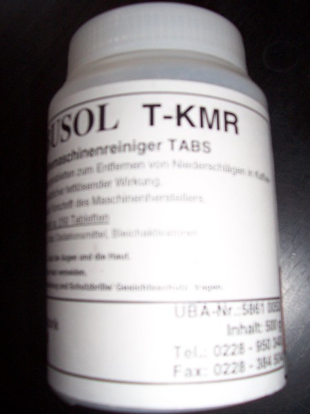 Kaffeemaschinenreiniger TABS KMR 250 Tabletten