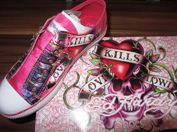 Ed Hardy Schuhe in Fuchsia Gr. 41