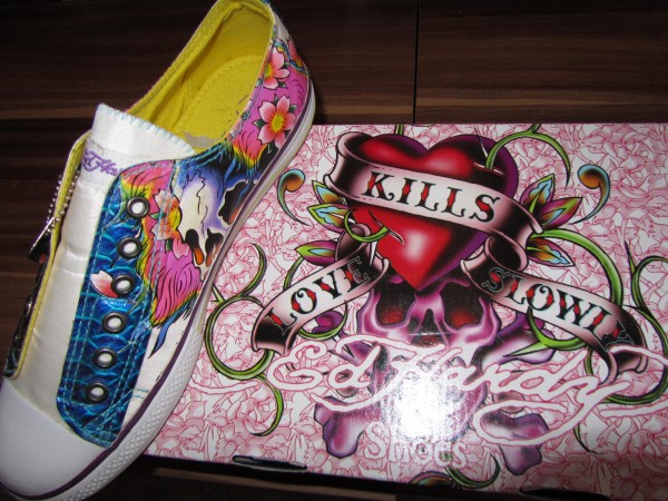 Ed Hardy Schuhe in weiß Gr. 41